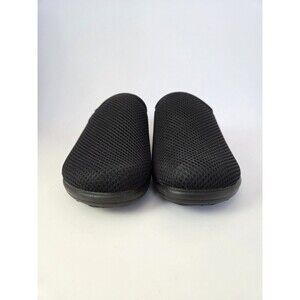 Fly Flot Women's Size 39 US 8 Black Slip On Anti-Shock Italian Comfort Clogs